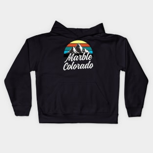 Marble Colorado Kids Hoodie